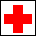 red-cross symbol
