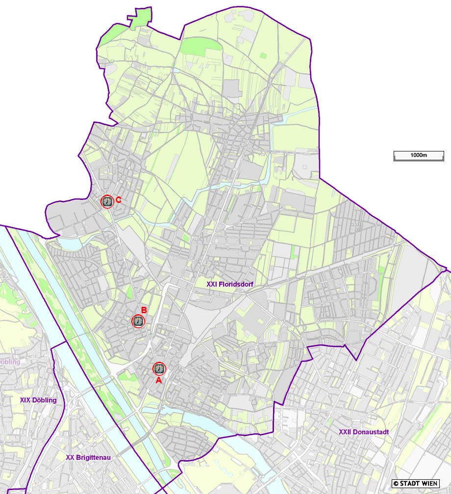 21. Bezirk, Floridsdorf